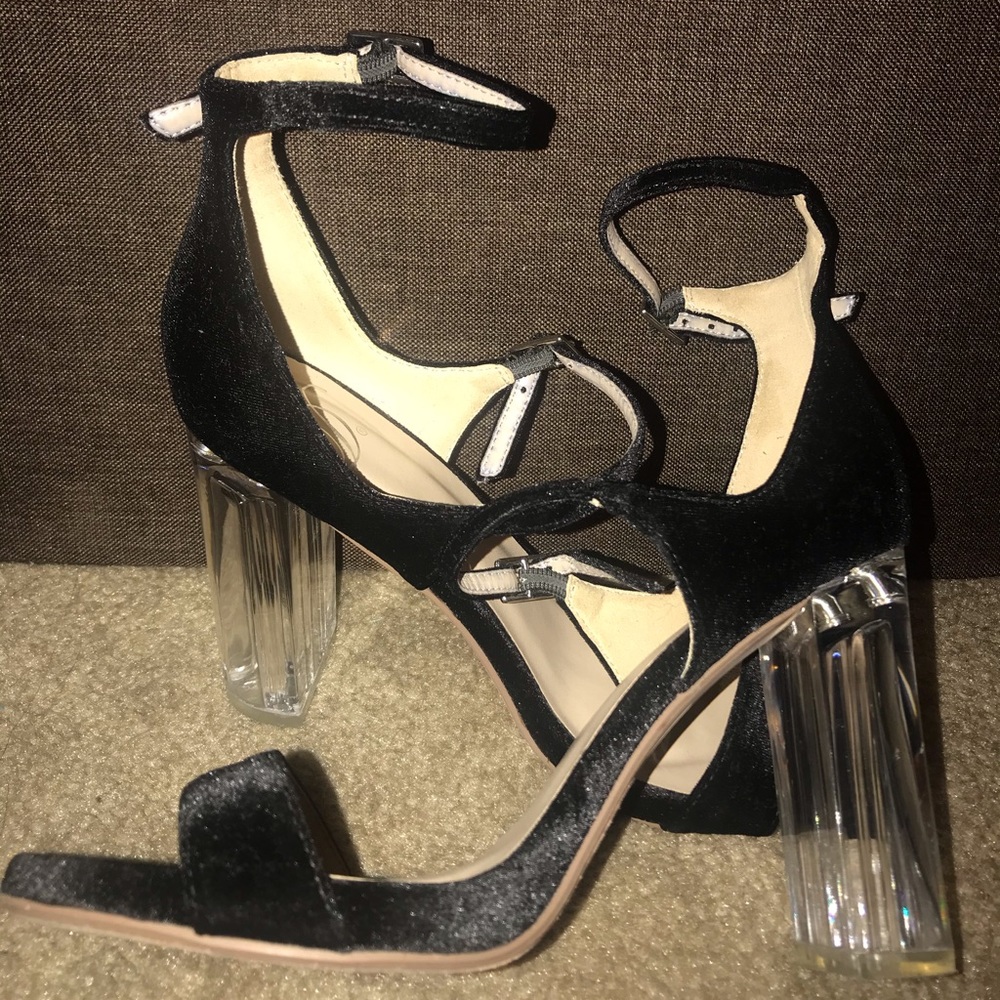 Black heels